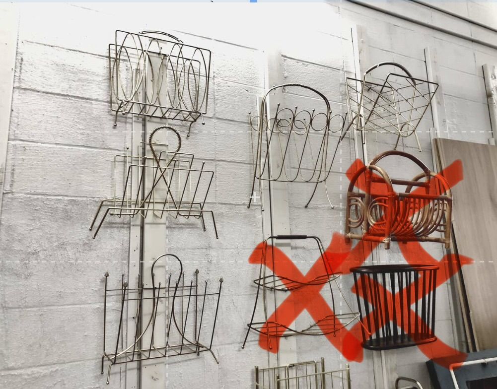 Vintage mid century modern record & magazine racks,  record, magazine, book, storage racks, lots of options! MCM