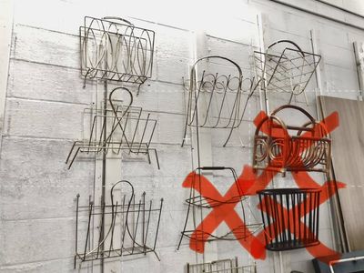 Vintage mid century modern record & magazine racks, record, magazine, book, storage racks, lots of options! MCM