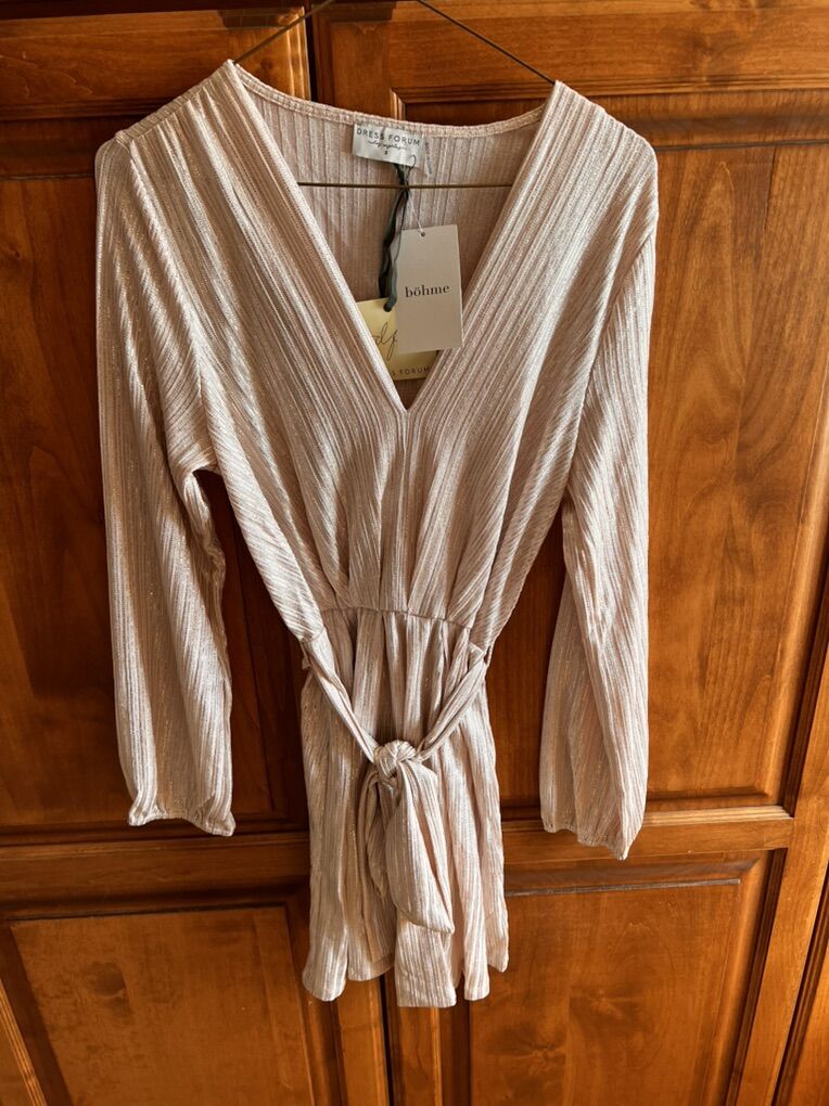 Bohme Gold Dress Size Small