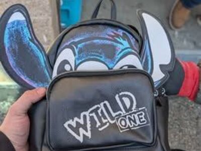 Disney Stitch "Wild One" Mini Backpack - Danielle Nicole - 3D Ears