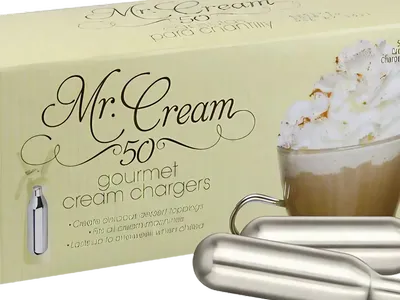 (4 boxes) MR.CREAM | GOURMET CREAM 8G CHARGERS | 50PK