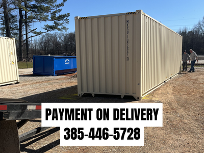 Shipping Container 20ft One Trip – West Jordan – Delivery