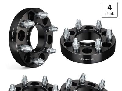 1.25" Hubcentric Wheel Spacers for Ford F150 or Lincoln 6x135 Lug Pattern