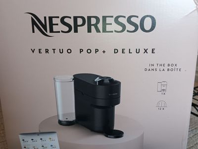 New in Box Nepresso Verto Pop Deluxe