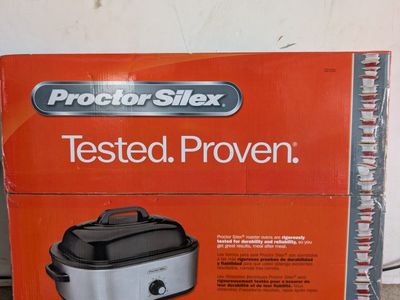 Proctor Silex 32211 18-Quart Electric Roaster Oven with Self-Basting Lid, Black