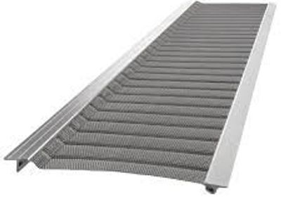 EasyOn Stainless Steel 36' Gutter Guard Kit, 9-pieces 862698 #106601