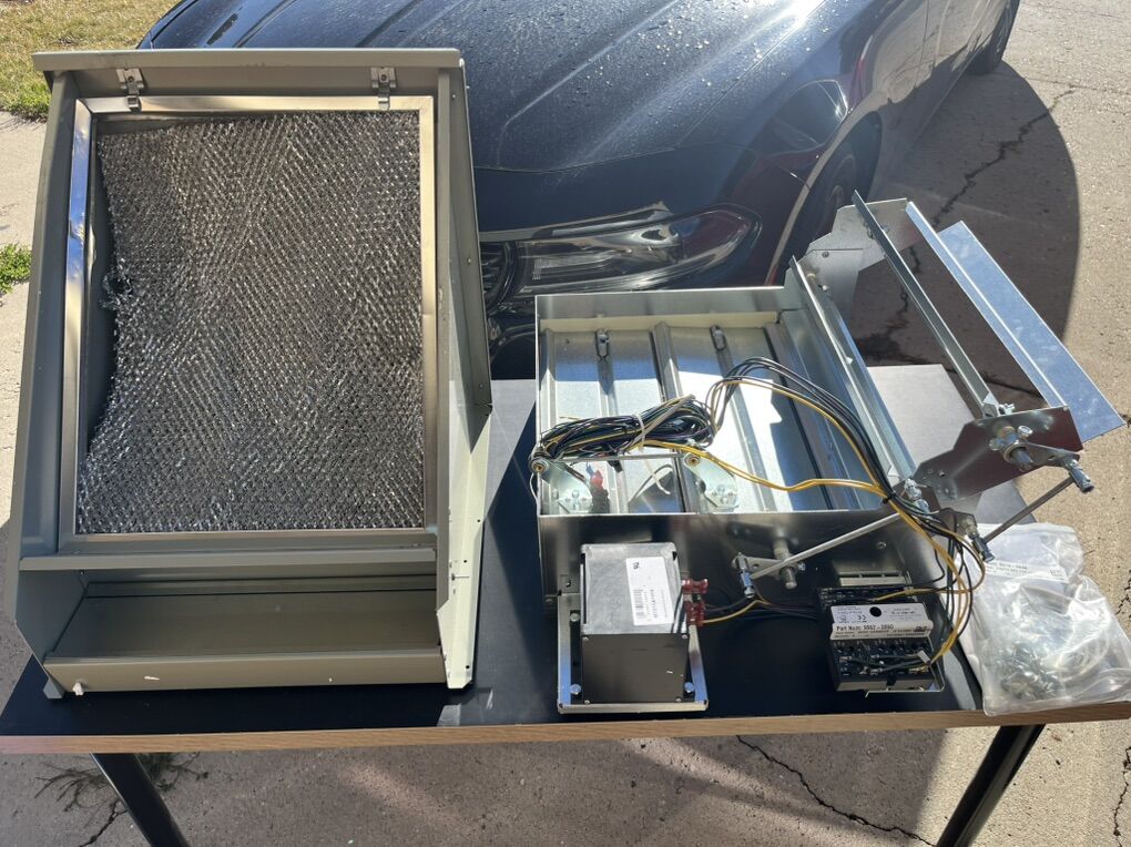 New trane bayecon101a economizer assembly