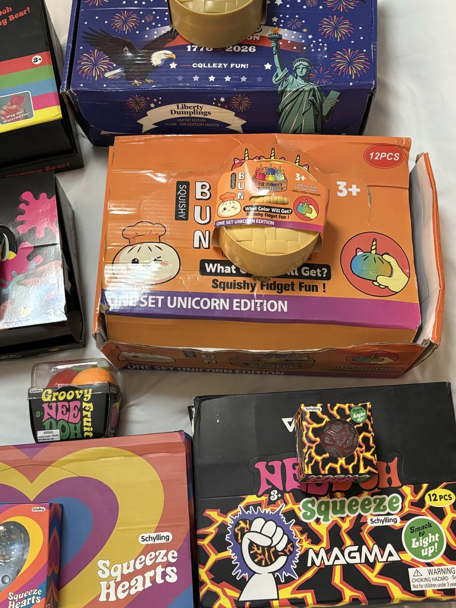 Needoh squishy toys
