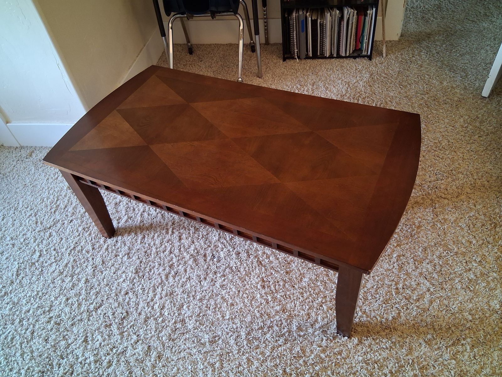 4ft Hardwood coffee table