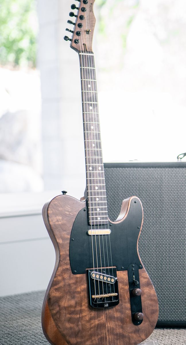 Telos - Fig Custom Guitars Telecaster Style Figured Walnut