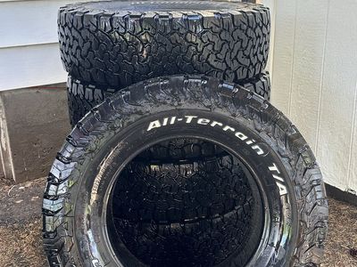 BFGoodrich All-Terrain T/A KO2 Tires - Set of 5 - size 275/70R18 (33")