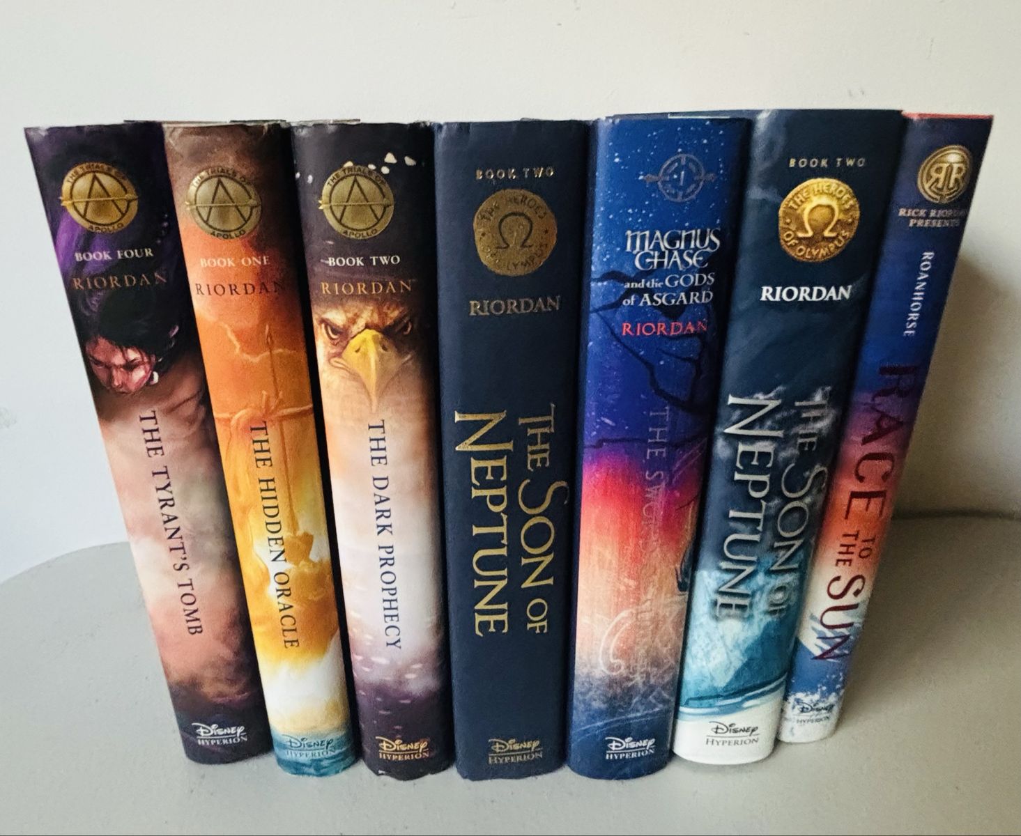 Rick Riordan Hardcover Books
