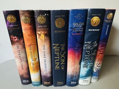 Rick Riordan Hardcover Books