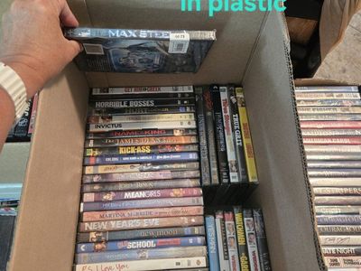 New in plastic Dvd's $2