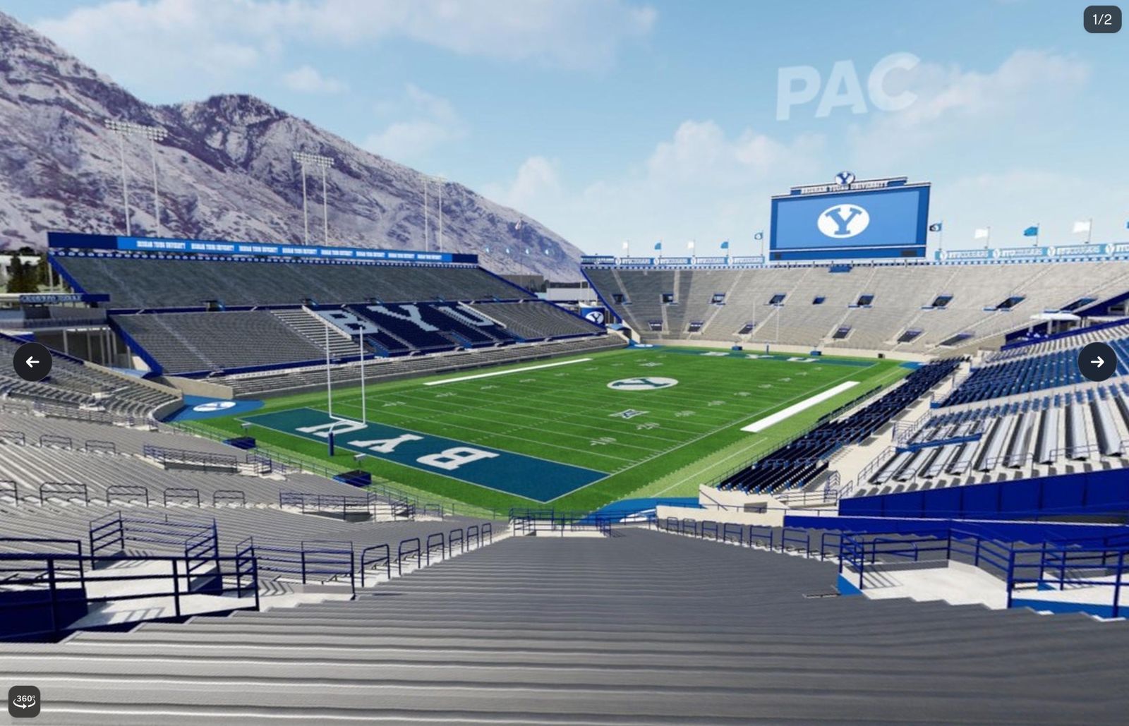 BYU Utah Tech football tickets $85 OBO