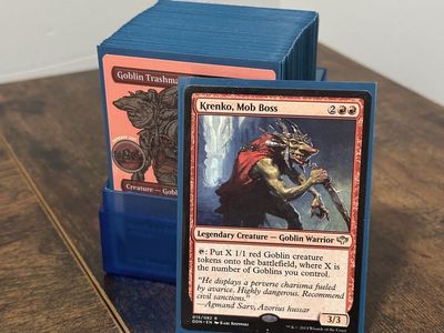 Krenko Mob Boss MTG Commander Deck