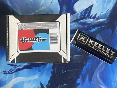 Keeley Engineering BubbleTron Dynamic Flanger Phaser Filter Pedal - like New in Box