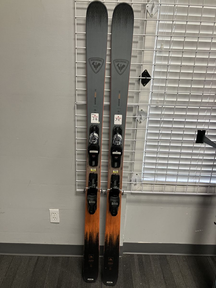 Used Rossignol Sender Soul 92 176cm w/ Look Xpress 11 GW Adjustable Bindings