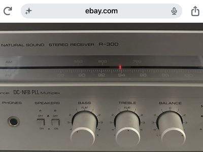 Yamaha R-500/ R-300 Natural Sound AM/FM Stereo Receiver