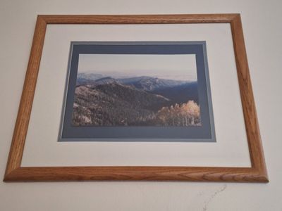 Blue Mountains framed photograph