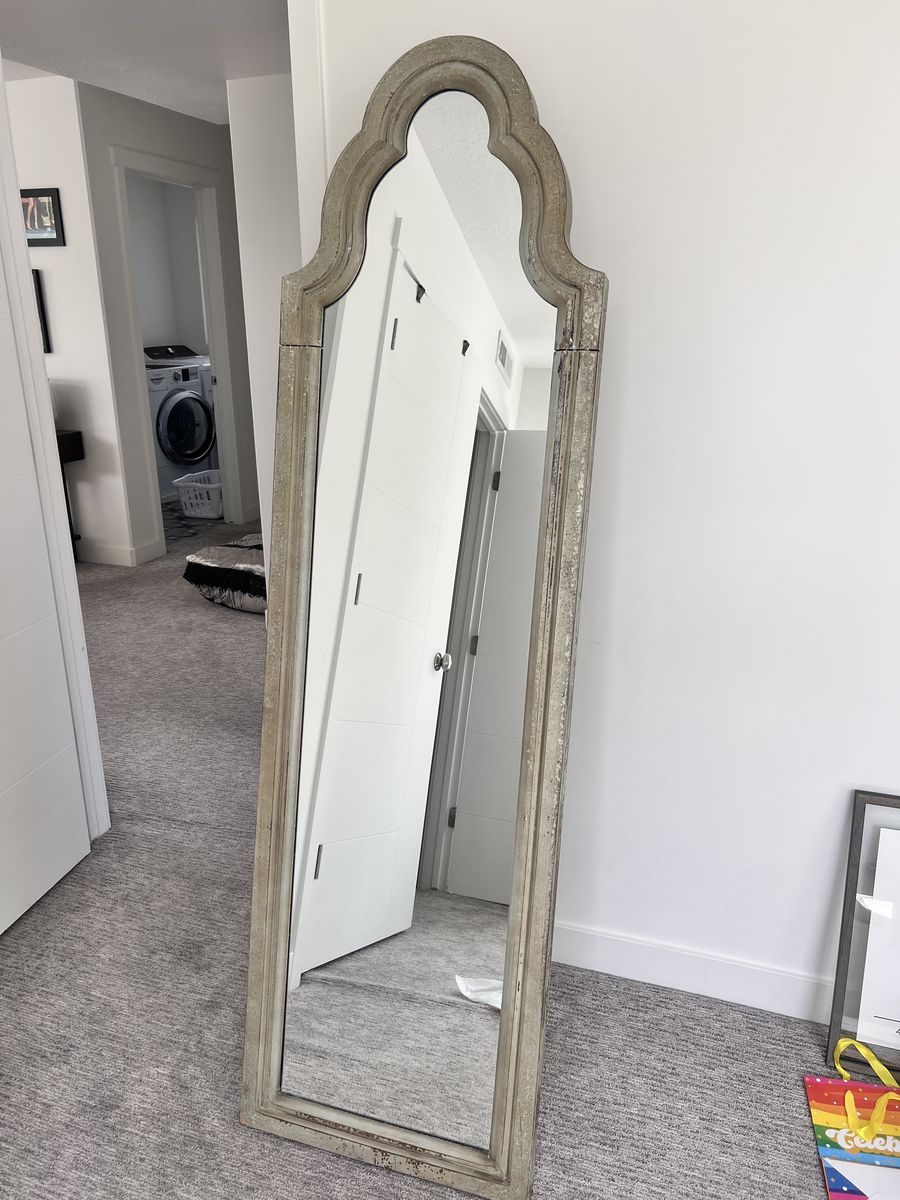 Crate and Barrel Stand Up Mirror