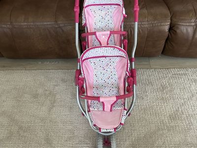 Child’s toy double stroller