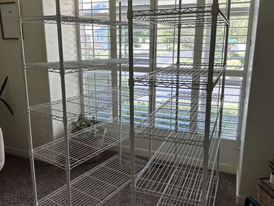 Decorative Metal Shelving System
