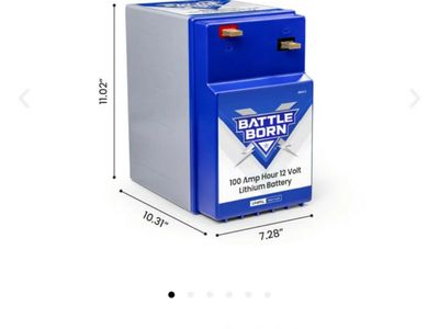 NEW (UNOPENED) BATTLE BORN 100Ah 12V GC2 LiFePO4