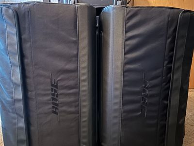 Bose F1 Model 812 Flexible Array Speakers with travel bags x2
