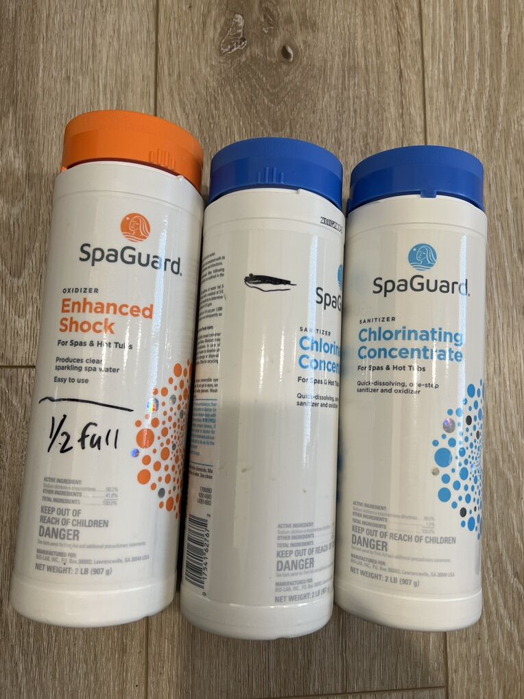 Spa Hot Tub Chemicals Chlorinating Concentrate