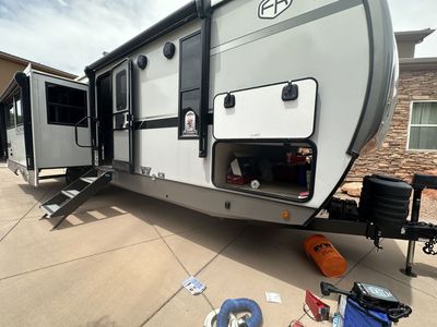 2025, 35 Foot Heritage Glen Camper, used once.