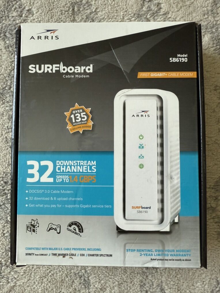 Arris Surfboard SB6190 Modem