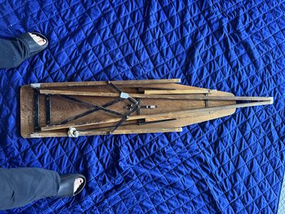 Vintage Wooden Iron Board