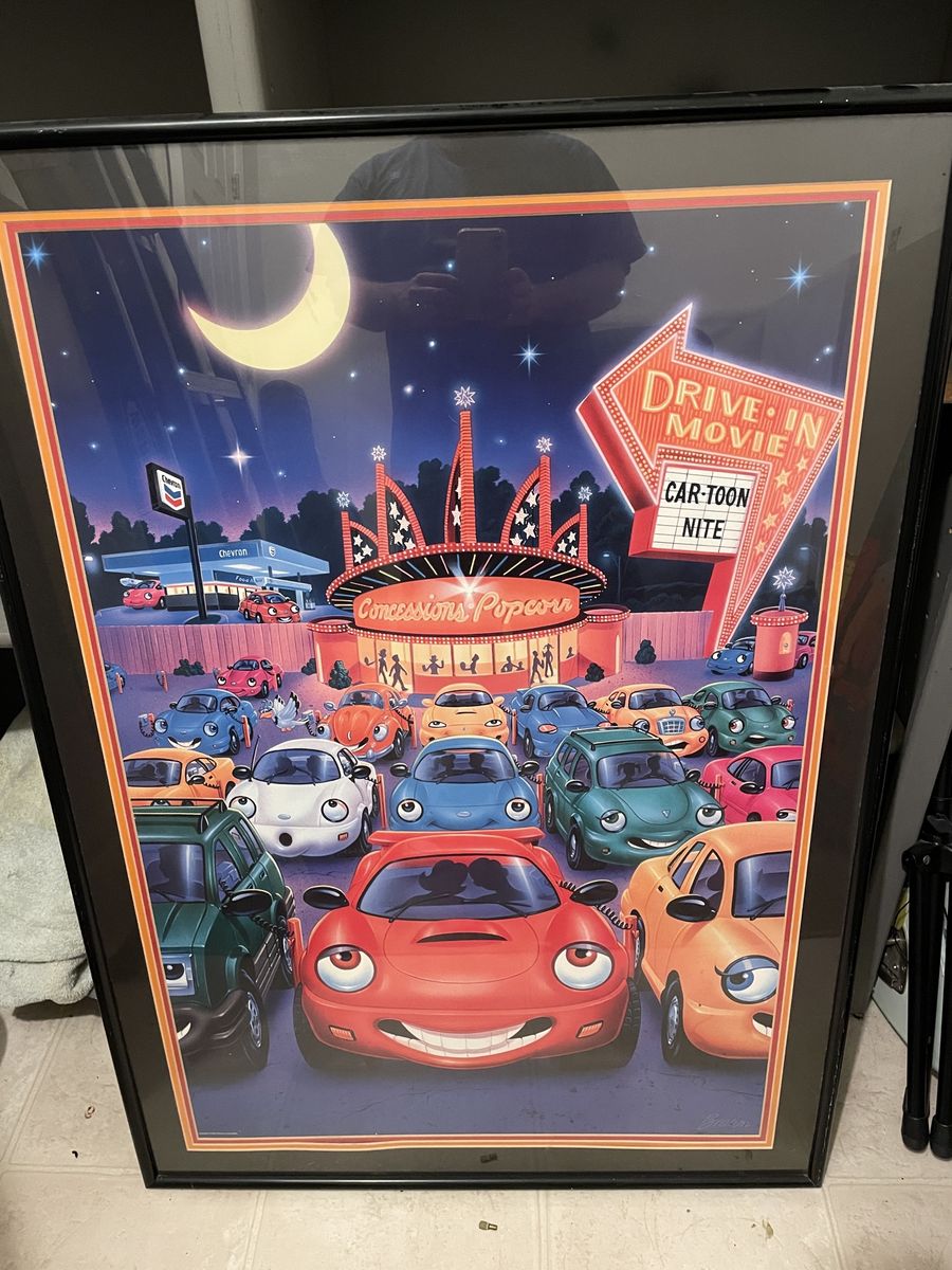 Framed Chevron Poster