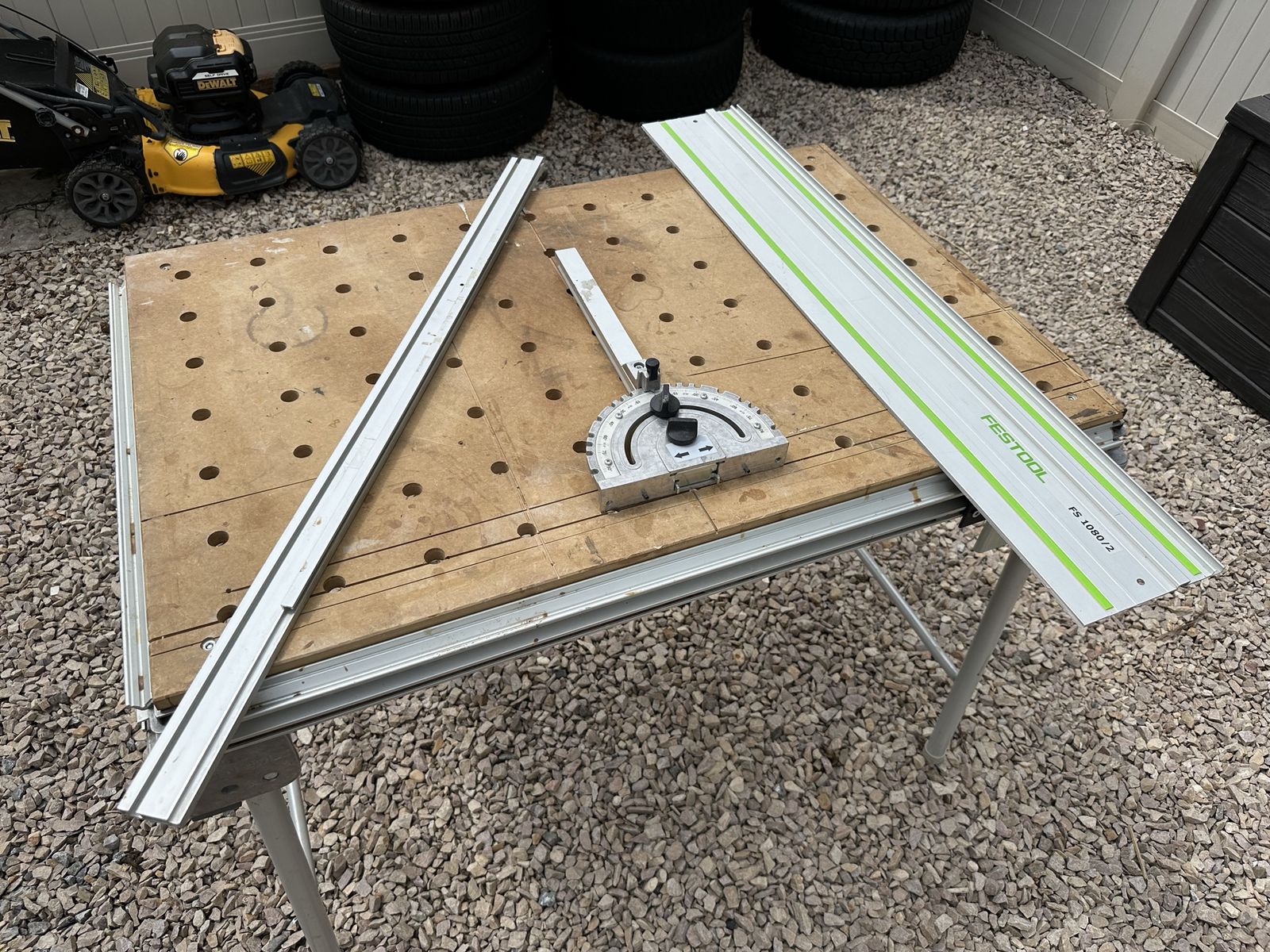 Festool MFT/3 Multifunction Table w/ FS 1080/2 Guide Rail