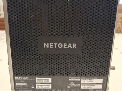 NETGEAR C7000v2 AC1900 WiFi Cable Modem Router - DOCSIS 3.0, Dual-Band