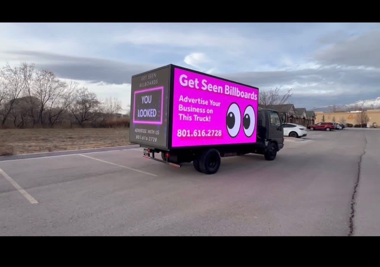 Digital Billboard Advertising Truck! Excellent investment