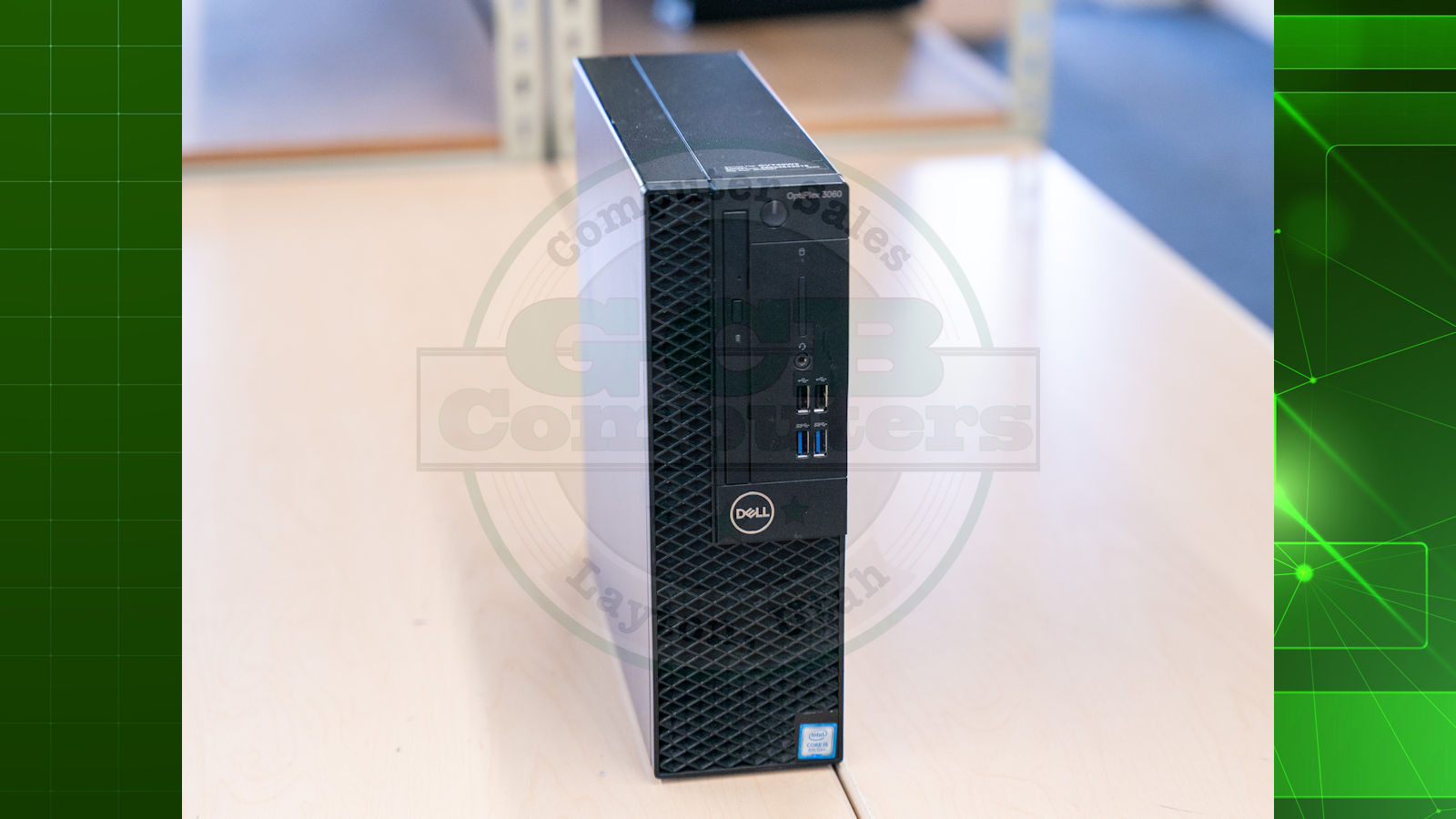 Dell OptiPlex SFF i5-8500 PC Tower 256GB SSD 16GB RAM Support 3 Displays Windows 11