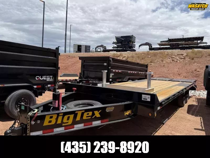 2025 Big Tex Trailers 8.5X25 15.9K 14PH DECKOVER E