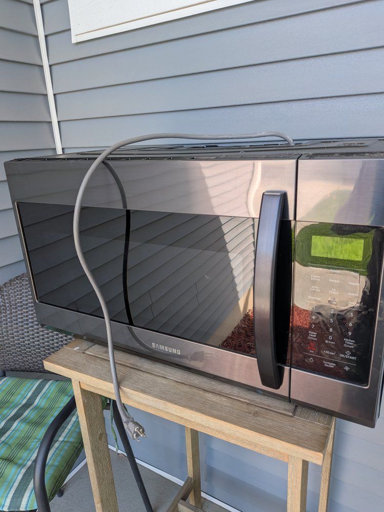 Over the range microwave
