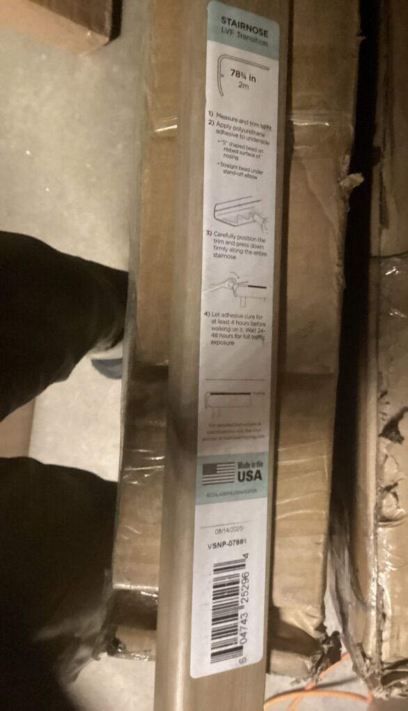 Mohawk Stairnose LVF Transitions (78.75”)