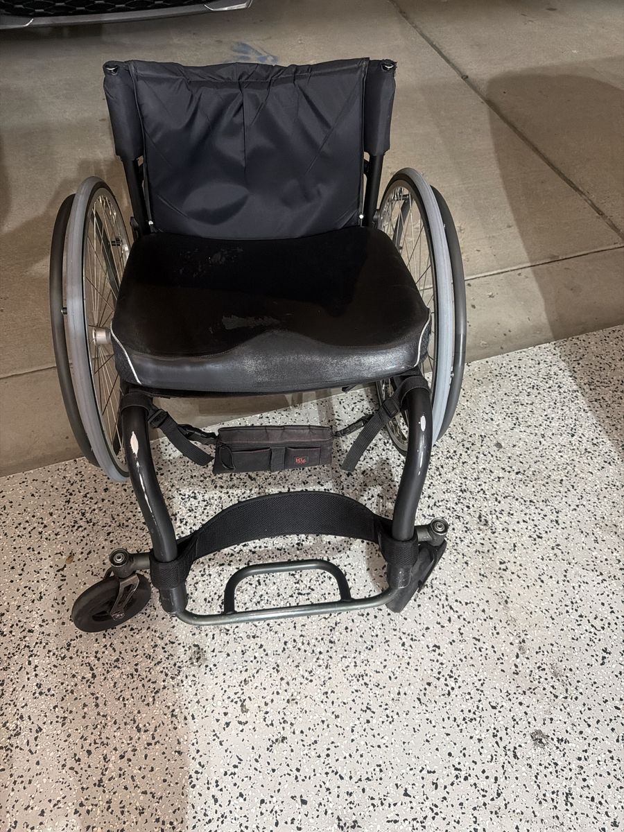 Ki Mobility Tsunami Lightweight Wheelchair Black Used