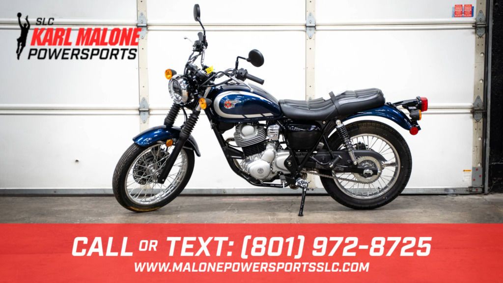 2025 Kawasaki W230 ABS Metallic Ocean Blue/Ebony -