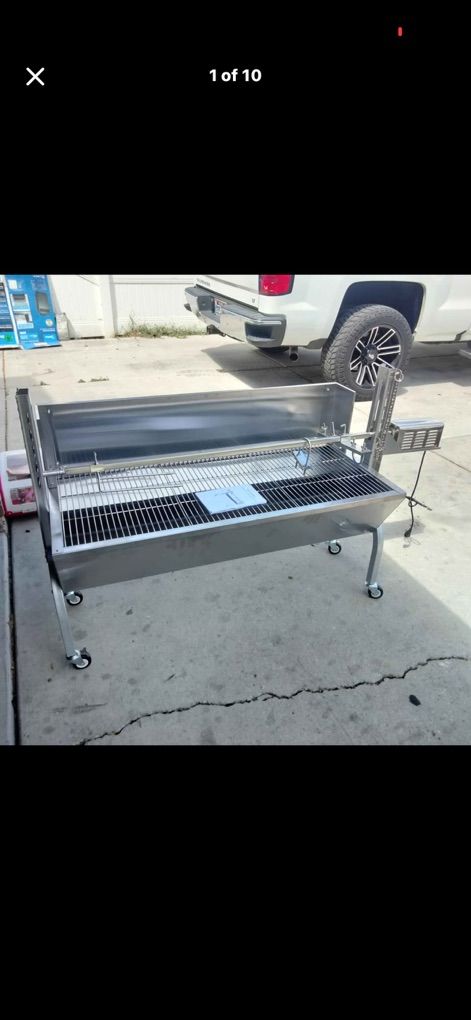 ROTTISSERIE GRILL STAINLESS STEEL