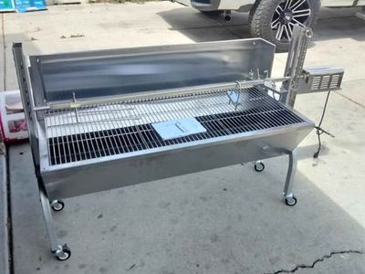 ROTTISSERIE GRILL STAINLESS STEEL