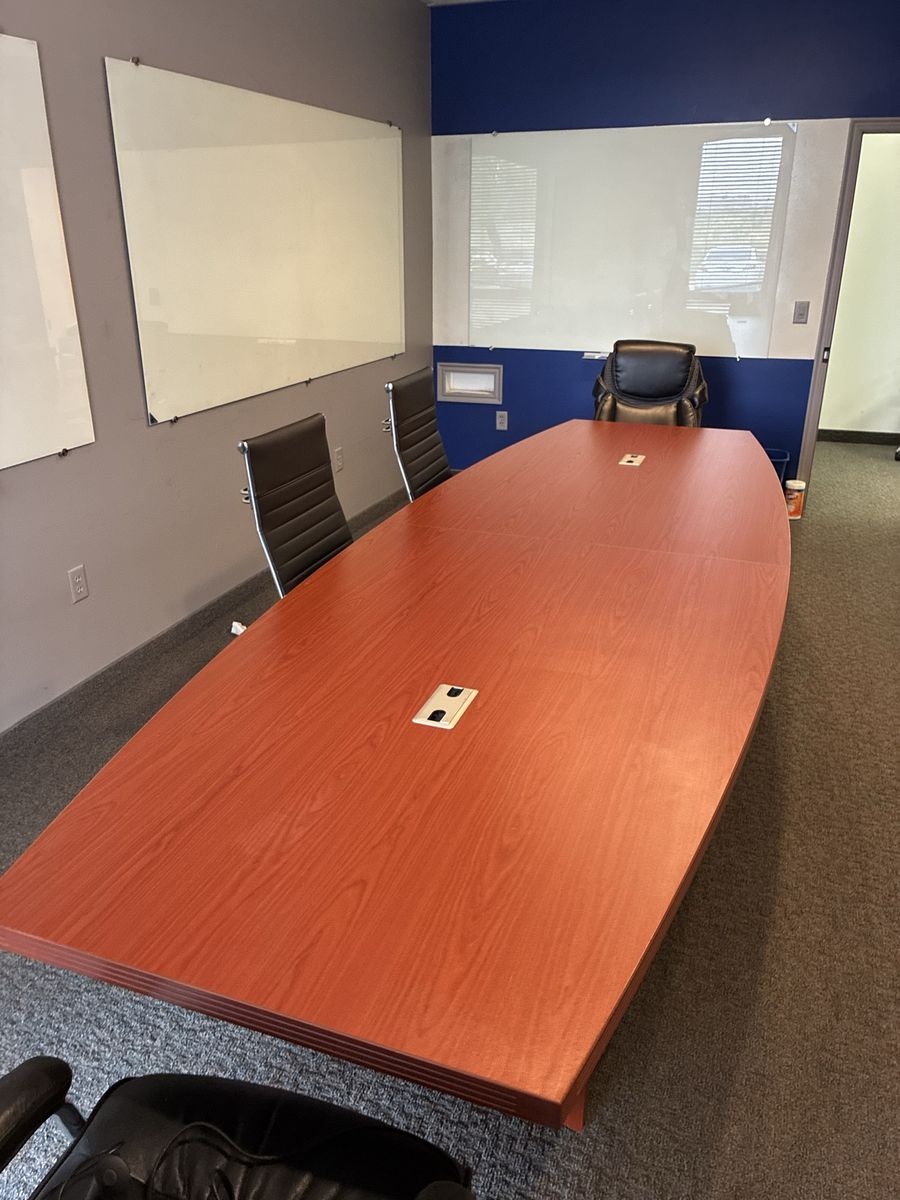 Conference Room Table And Chairs - 2