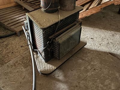 wood burning stove