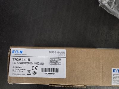 Eaton/Bussman fuses: 170M4418