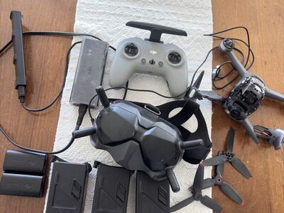 Crashed Dji Fpv Drone