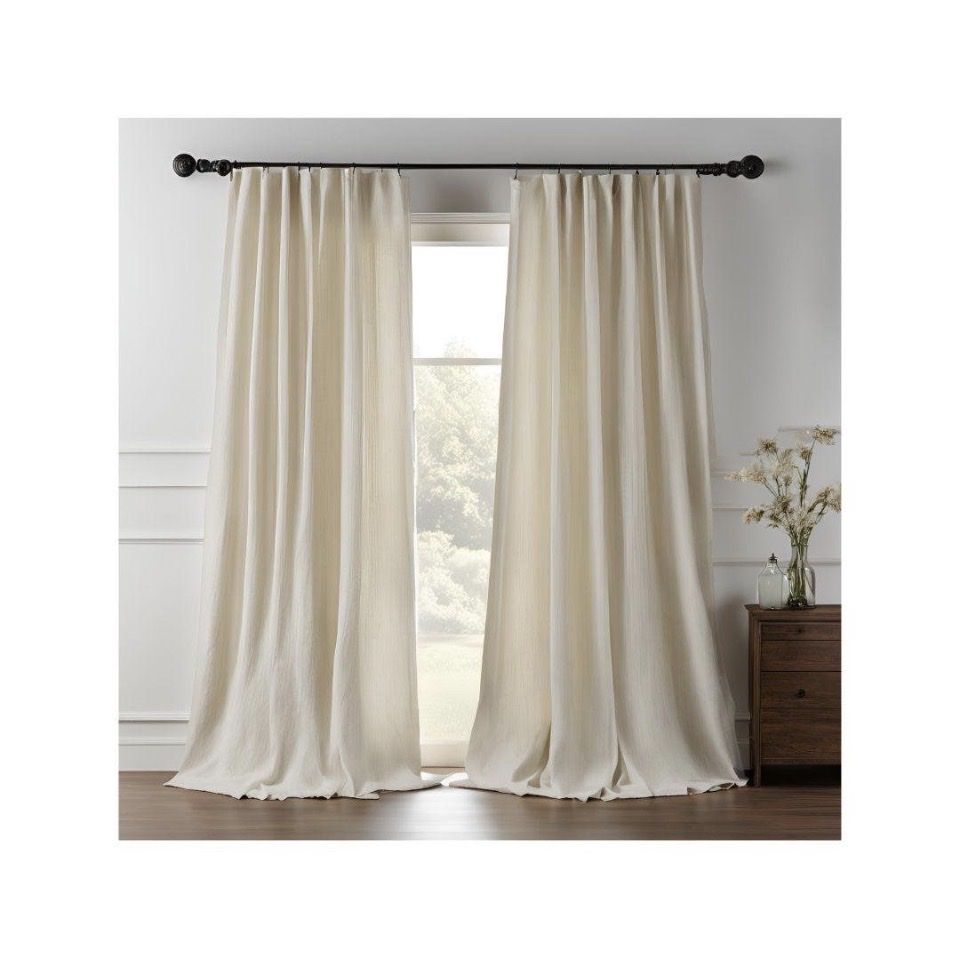 Beautiful Brand New Linen Curtains!
